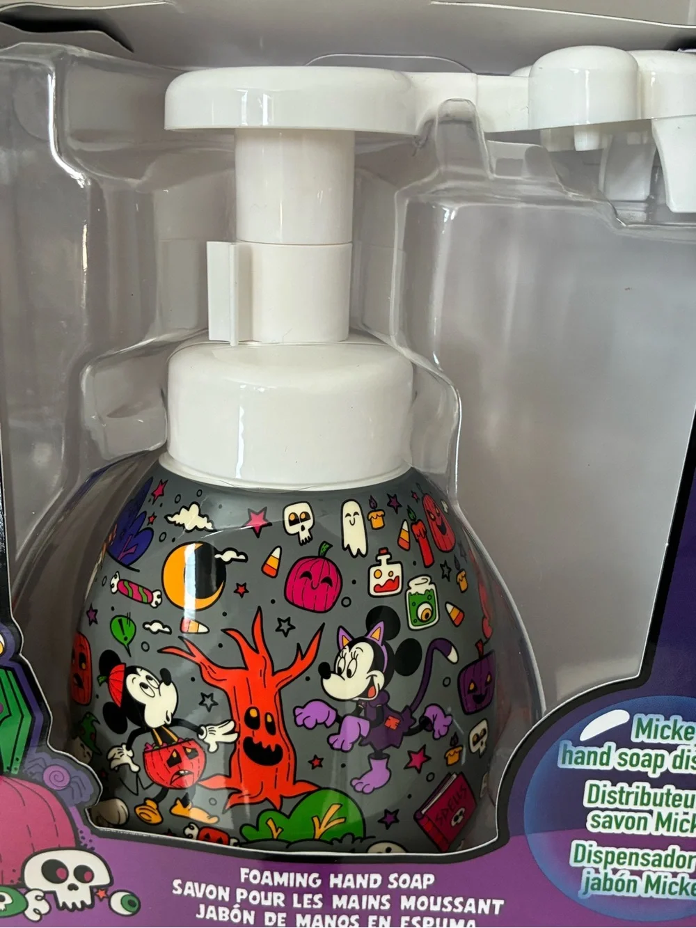 Disney Halloween Mickey Foaming Hand Soap Dispenser